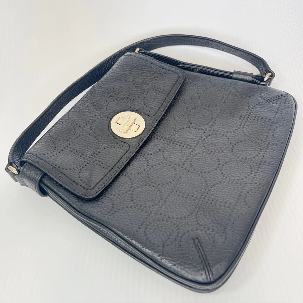 Kate Spade Black Leather Crossbody Bag - Picture 12 of 13